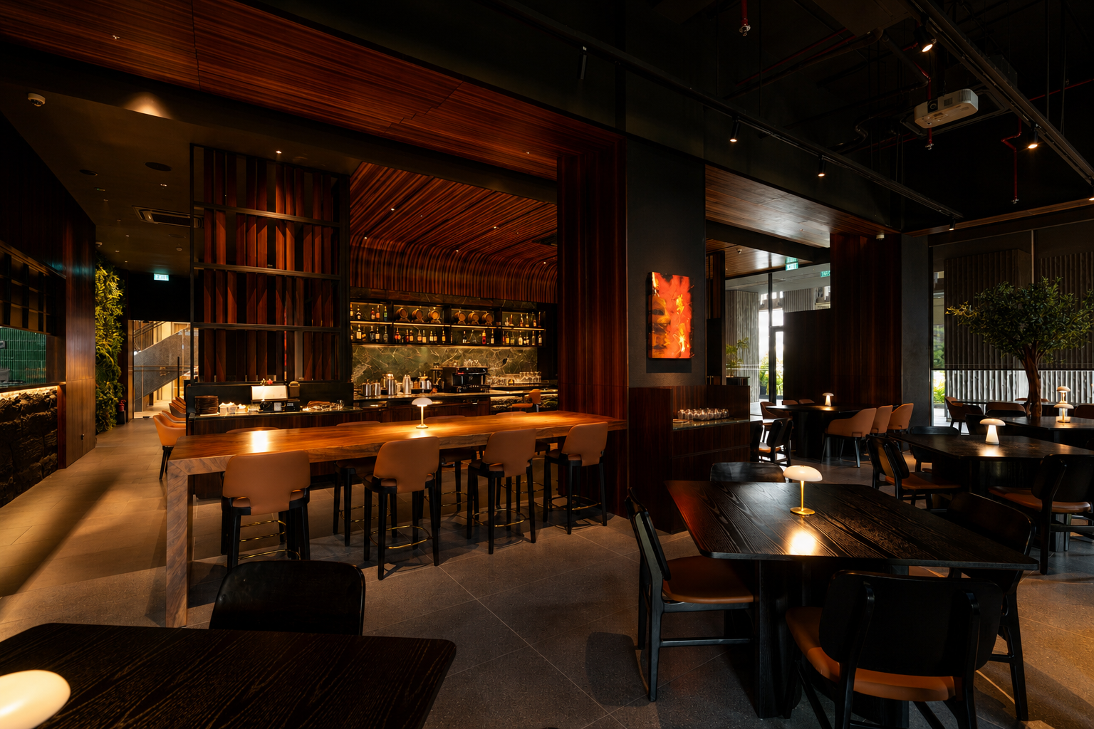 Main Dining Room at FOG Restaurant, view 2